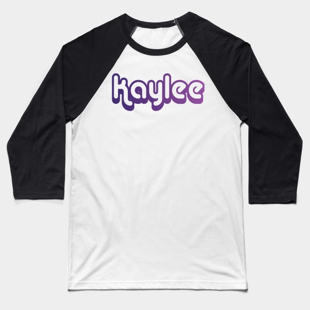 Kaylee Baseball T-Shirt by ampp